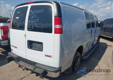 2021 GMC Savana Cargo Rwd 2500 Regular Wheelbase Work Van from USA, damaged, VIN 1GTW7AF70M1179057